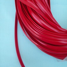 INFILL RED Herzim screw cover infill 12mm wide Curved sold per mtr Caravan Motorhome SC247T